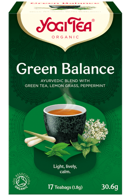 BIO Tea, for harmony, green, 17 packets, 30.6g