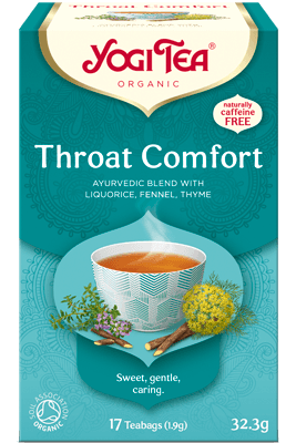 BIO Tea, for throat comfort, 17 packets, 30.6g