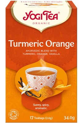 BIO Tea, turmeric - orange, 17 packets, 34g